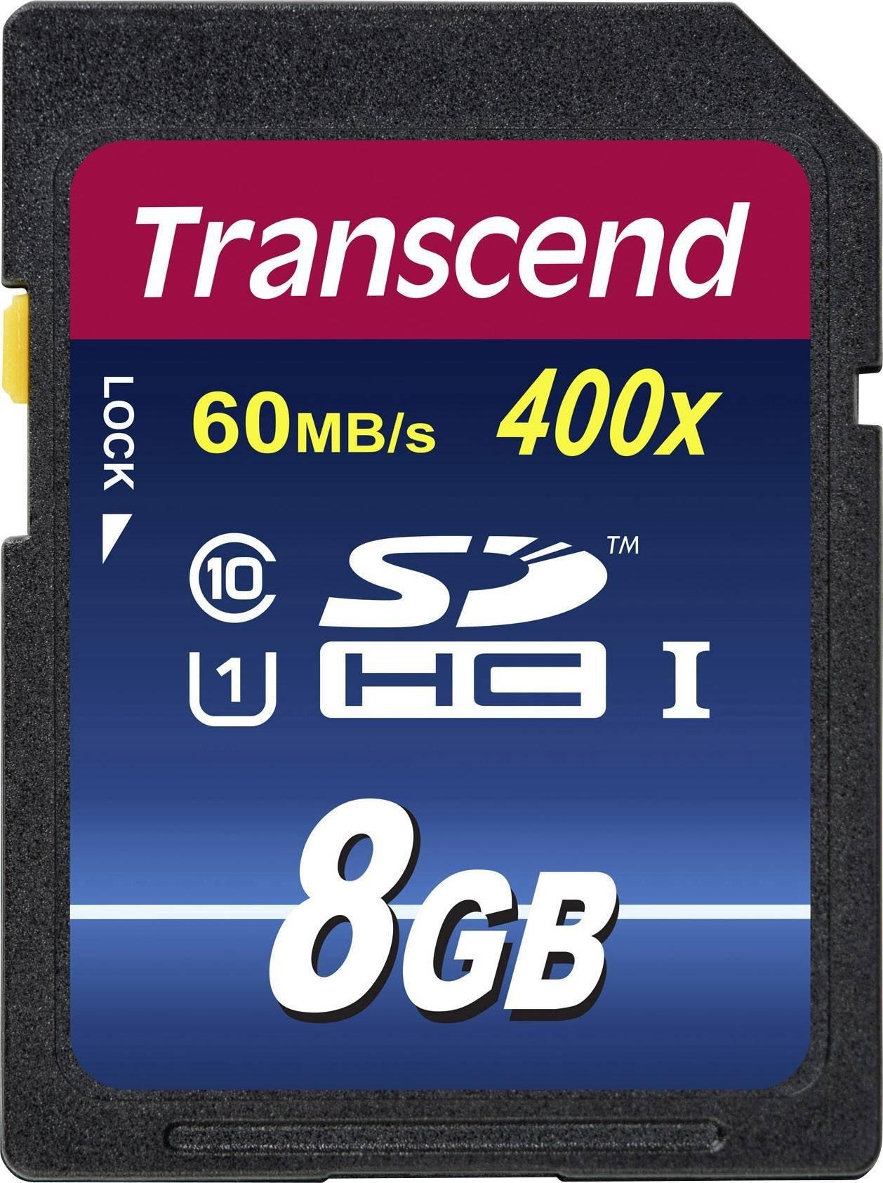 Atminties kortelė TRANSCEND 8GB SDHC Class10 UHS-I 300X atmintis