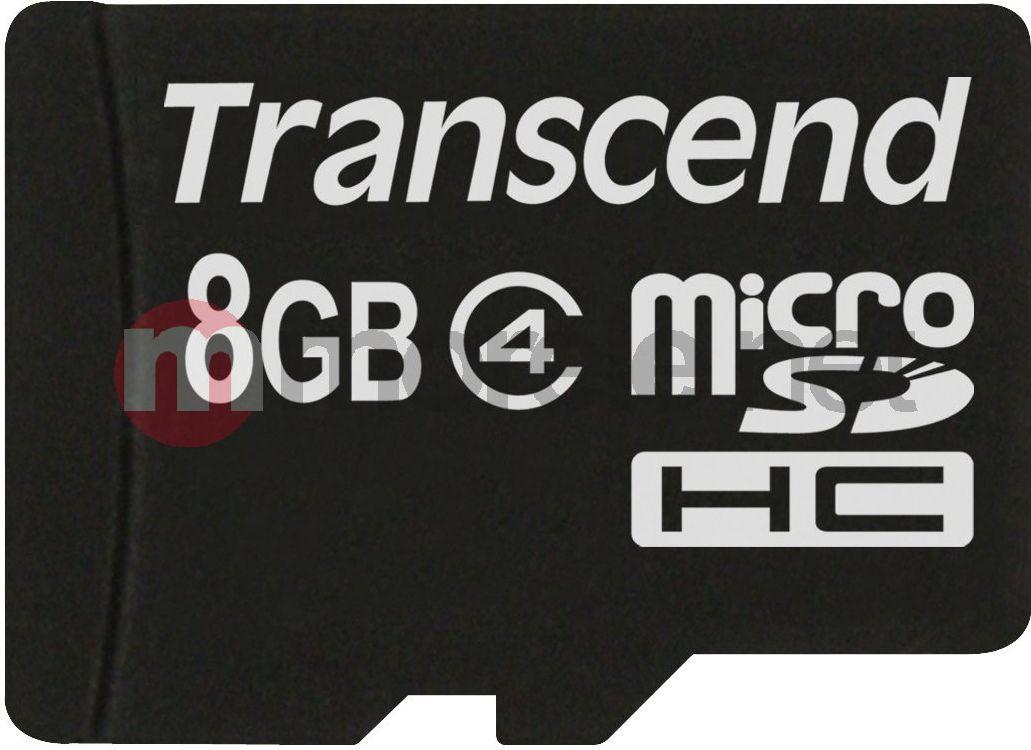 Atminties kortelė Transcend Micro SDHC 8GB 4 klasė
