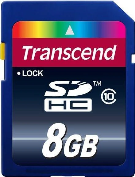 Atminties kortelė TRANSCEND TS8GSDHC10 Transcend karta pam