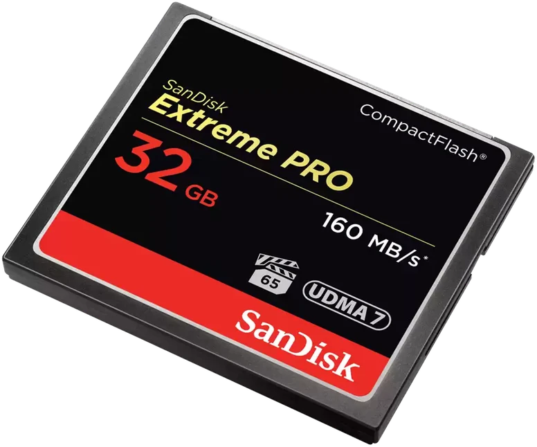 Atminties kortelė SanDisk Extreme Pro CompactFlash, 32 GB