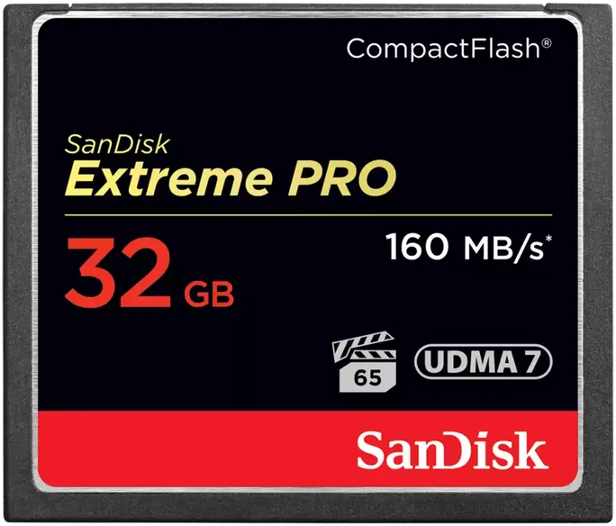 Atminties kortelė SanDisk Extreme Pro CompactFlash, 32 GB