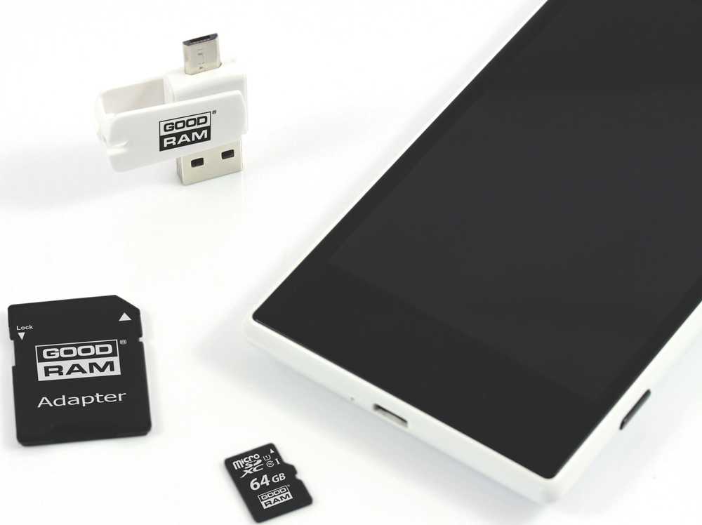 Atminties kortelė Karta GoodRam Viskas viename Micro SDXC 64 GB 10 klasės UHS-I/U1 (M1A4-0640R12)