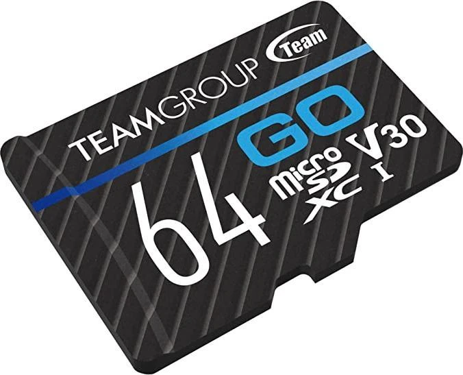Atminties kortelė Team Group Karta TeamGroup Go Micro SDXC 64 GB 10 klasės UHS-I/U3 V30 (TGUSDX64GU303)