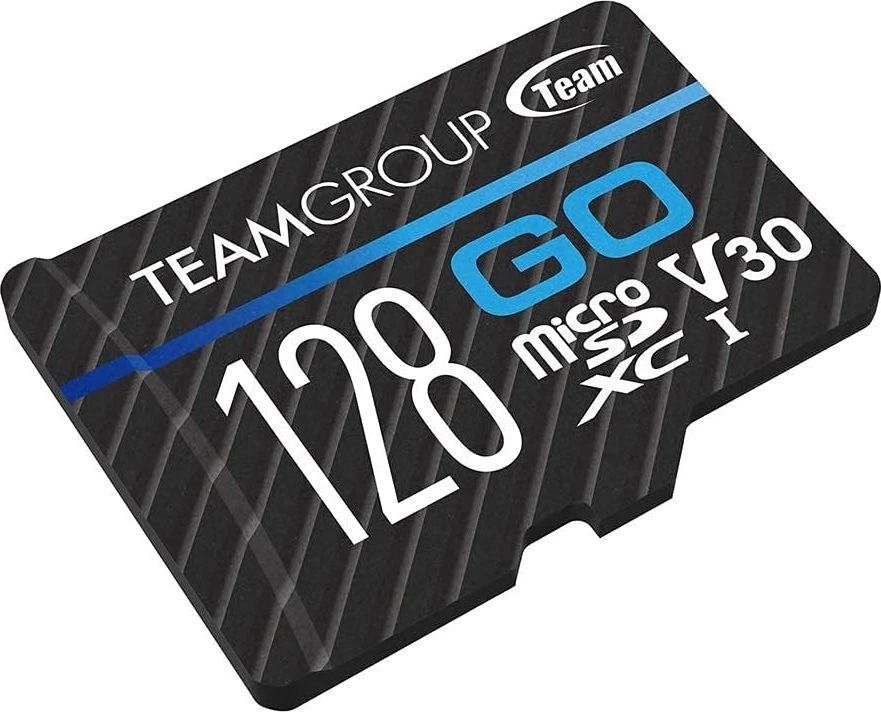 Atminties kortelė Team Group Karta TeamGroup Go Micro SDXC 128 GB 10 klasės UHS-I/U3 V30 (TGUSDX128GU303)