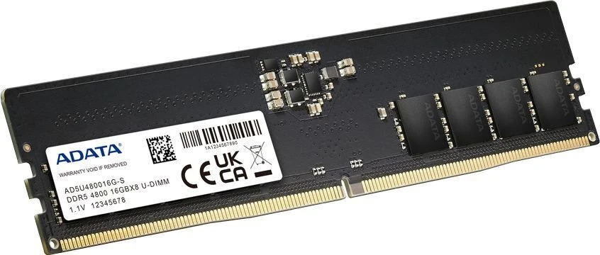 RAM 16 GB ADATA DIMM 5600 (AD5U560016G-S, „Premier“ dėklas, INTEL XMP)