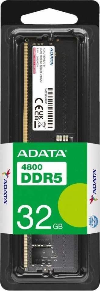 RAM ADATA Atmintis Premier DDR5 4800 DIMM 32GB 4800 SingleTray