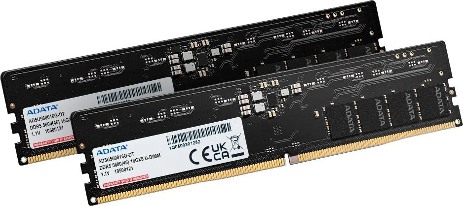 RAM Atminties modulis - ADATA DDR5 32GB (2x16GB) 5600MHz ECC 1.1V