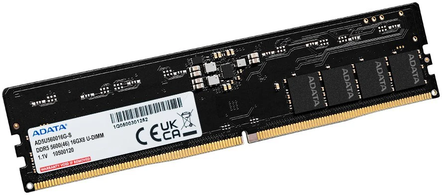 RAM 8GB ADATA 5600 U-DIMM AD5U56008G-S
