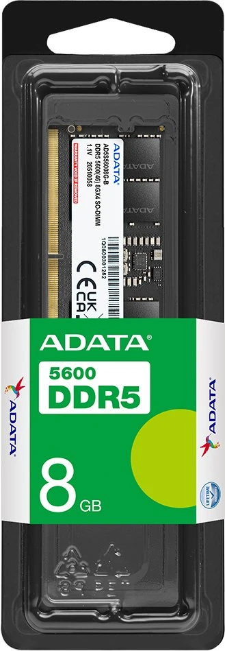 RAM 8GB ADATA 5600 U-DIMM AD5U56008G-S