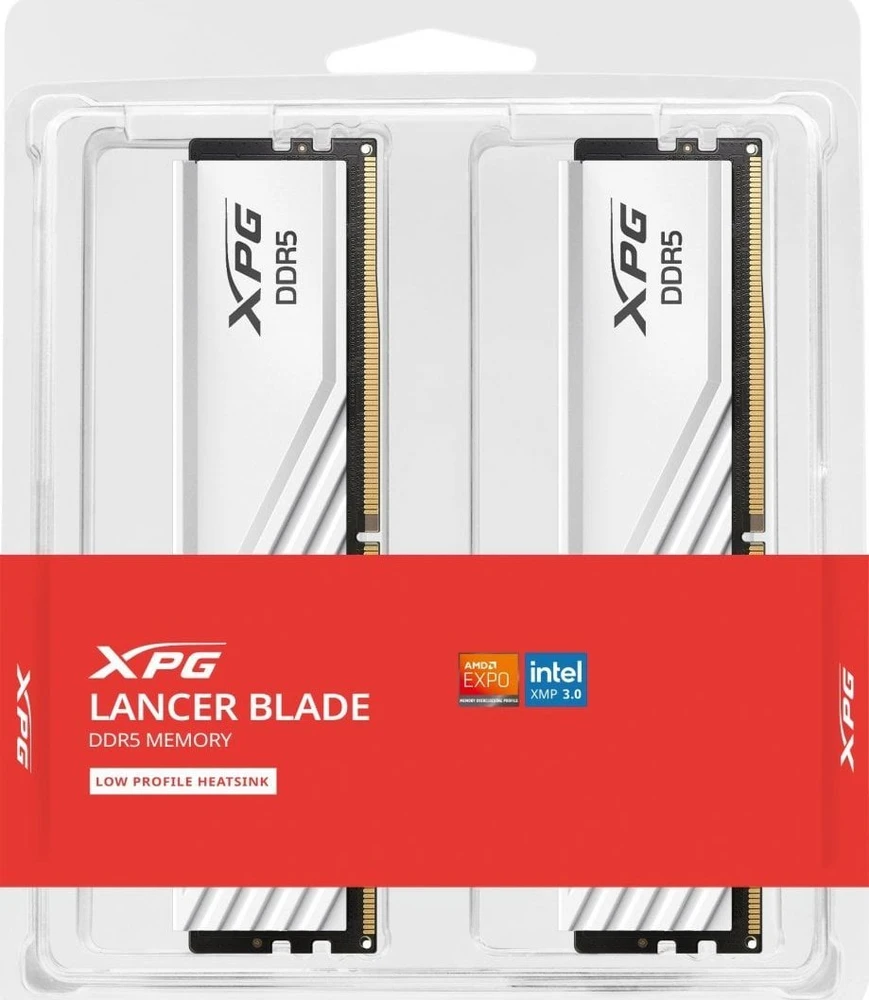 RAM Atmintis ADATA XPG Lancer Blade, DDR5, 32 GB, 6000MHz, CL48 (AX5U6000C4816G-DTLABWH)