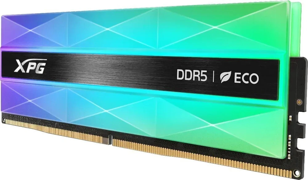 RAM ADATA 16GB DIMM 6400 (1x 16 GB) (sidabrinis, AX5U6400C3216G-CLANRSG, Lancer Neon RGB, INTEL XMP, AMD EXPO)