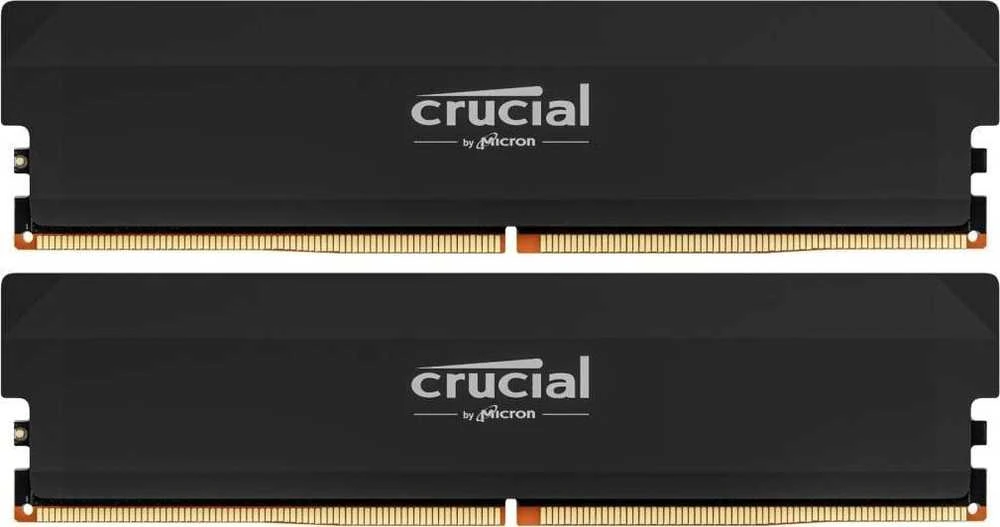 RAM „Crucial Pro“ įsijungimas 32 GB [2x16 GB 6400 MHz DDR5 CL38 UDIMM]