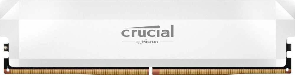 RAM Crucial Pro Overclocking 16GB [1x16GB 6400MHz DDR5 CL38 UDIMM] balta