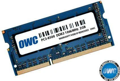 OWC SODIMM atminties modulis su mėlyna plokšte