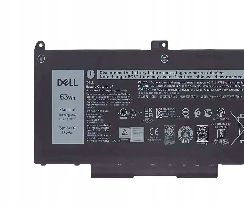 Dell 63WHR 15.2V 3941mAh