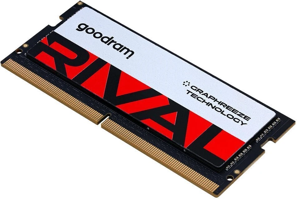 „Goodram SODIMM DDR5 32GB 5600MHz CL40 DR RIVAL“ atminties modulis 1 x 32 GB 5600 MT/s 262 kontaktų SO-DIMM