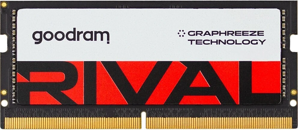 „Goodram SODIMM DDR5 2x16Gb 5600MHz CL40 SR RIVAL“ atminties modulis 32 GB 5600 MT/s 262 kontaktų SO-DIMM