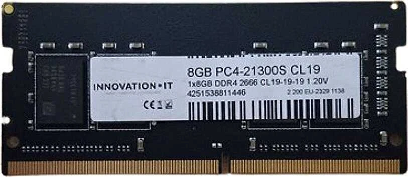 RAM SO 2666 8GB Innovation IT CL19-19-19 1.2V