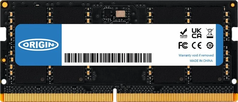 RAM Origin Storage 16GB DDR5 5600MHZ SODIMM 1RX8 - NON-ECC 1.1V