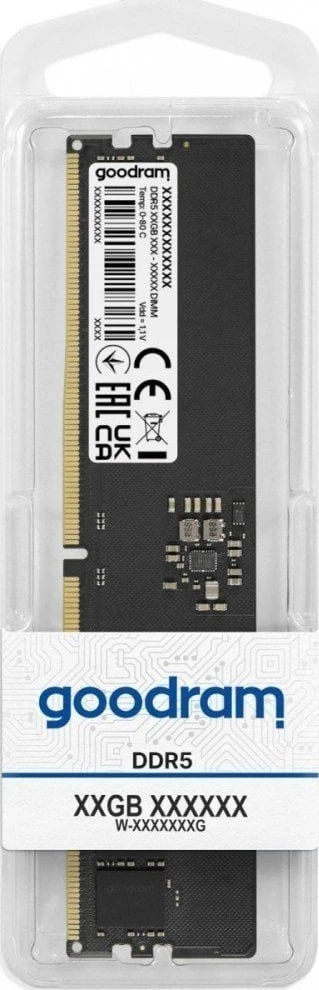„Goodram GR4800D564L40S/8G“ atminties modulis 8 GB 1 x 8 GB DDR5 4800 MHz