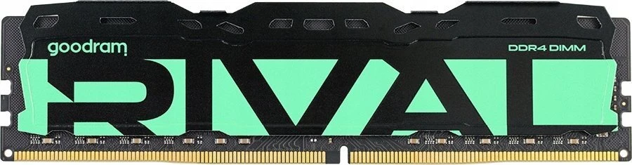 Goodram *DDR4 Rival Radiant 32GB (1*32)/3200 CL16 Žalias atminties modulis 1 x 32 GB 3200 MT/s 288 kontaktų DIMM