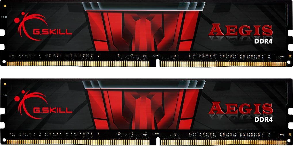 G.Skill RAM Aegis 16GB (2 x 8GB), DDR4, 2666 MHz, CL19