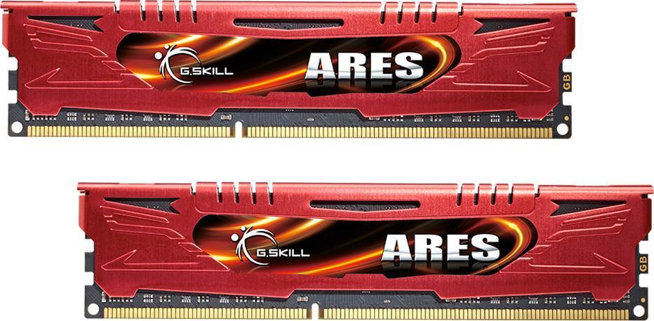 RAM G.Skill DIMM 16 GB DDR3-2133 (2x 8 GB) dviejų jungčių rinkinys, atmintis - F3-2133C11D-16GAR, Ares, INTEL XMP