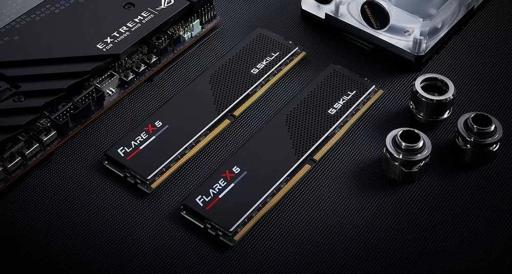 G.Skill Flare X5 DDR5 atminties moduliai komplektais
