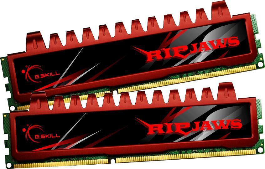 RAM G.SKILL F3-12800CL9D-8GBRL DDR3 8GB G.Skill Ripjaws rinkinys (2x4GB) 1600MHz CL9 1.5V XMP