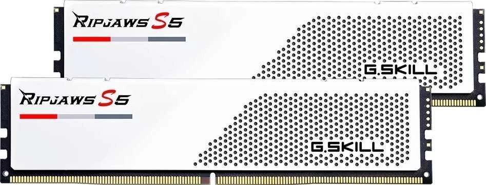 G.Skill Ripjaws S5 DDR5 atminties modulis, baltas