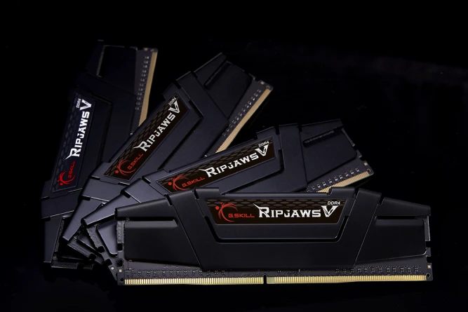 G.Skill Ripjaws V 64GB (4 x 16GB), DDR4, 3200MHz, CL16