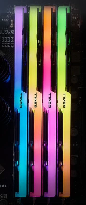 RAM G.Skill | Trident Z RGB (skirta AMD) | 16 GB | DDR4 | 3600 MHz | PC/serveris | Registracijos Nr. | ECC Nr