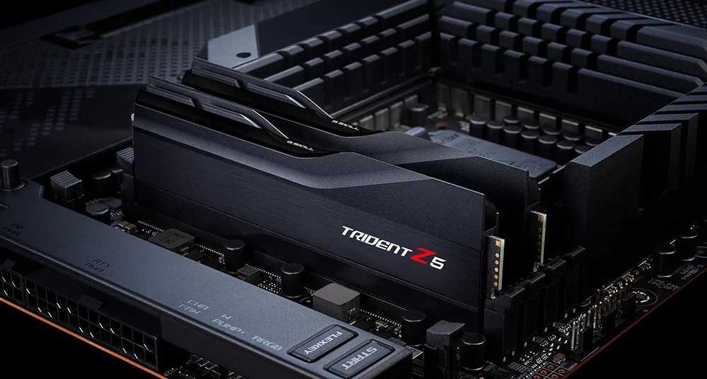 RAM Atmintis G.Skill Trident Z5, DDR5, 48 GB, 8400 MHz, CL40 (F5-8400J4052G24GX2-TZ5K)