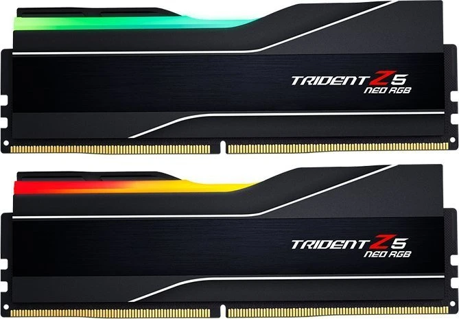 RAM G.Skill Trident Z5 Neo RGB F5-6000J2836G16GX2-TZ5NR atminties modulis 32 GB 2 x 16 GB DDR5 6000 MT/s 288 kontaktų DIMM