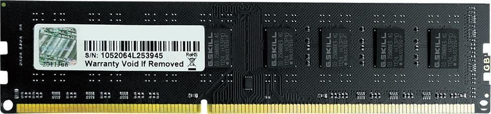 RAM G.Skill NS, DDR3, 4 GB, 1333 MHz, CL9 (F3-1333C9S-4GNS)