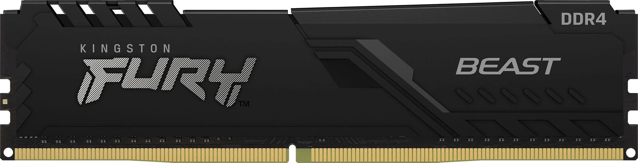 RAM Kingstonas | Fury Beast | 16 GB | DDR4 | 3600 MHz | PC/serveris | Registracijos Nr. | ECC Nr