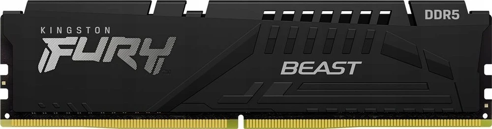 RAM KINGSTON 16GB 6400MT/s DDR5 CL32 DIMM FURY Beast Juodas EXPO