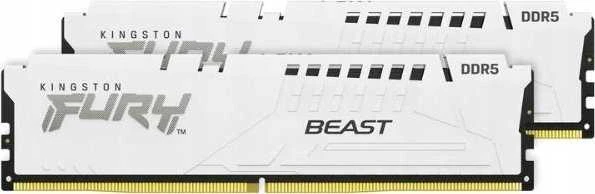 RAM Kingston KF560C30BWEK2-32 32GB 6000MT/s DDR5 CL30 DIMM (Kit of 2) FURY Beast Baltas EXPO | Kingstonas