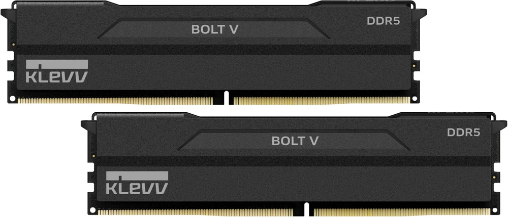 Atmintis Klevv BOLT V 32GB (2x16GB) DDR5 Gaming RAM 6000MHz CL30 Memory Module Kit moduł pamięci 288-pin DIMM (KD5AGUA80-60A300H)