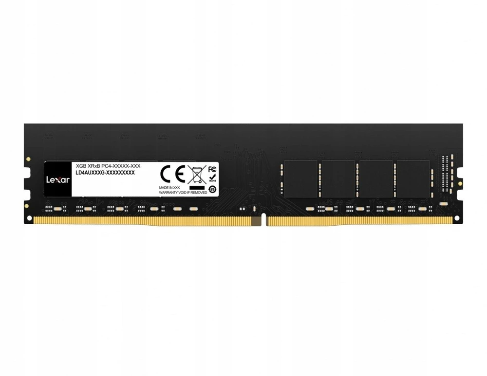 RAM Lexar | LD4U16G32C22ST-BGS | 16 GB | DDR4 | 3200 MHz | Kompiuteris/serveris | Registracijos Nr. | ECC Nr.