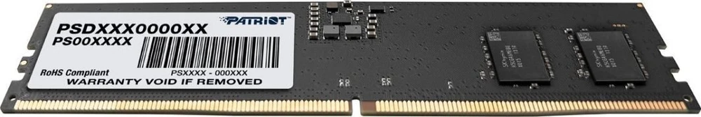 RAM „Patriot Memory Signature Line PSD58G560082“ atminties modulis 8 GB 1 x 8 GB DDR5 5600 MT/s 288 kontaktų UDIMM