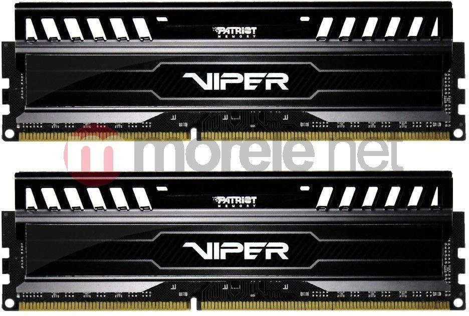 PATRIOT atmintis 16 GB (2 x 8 GB) PC3-12800 (1600 MHz) rinkinys - 16 GB - 2 x 8 GB - DDR3 - 1600 MHz - 240 kontaktų DIMM