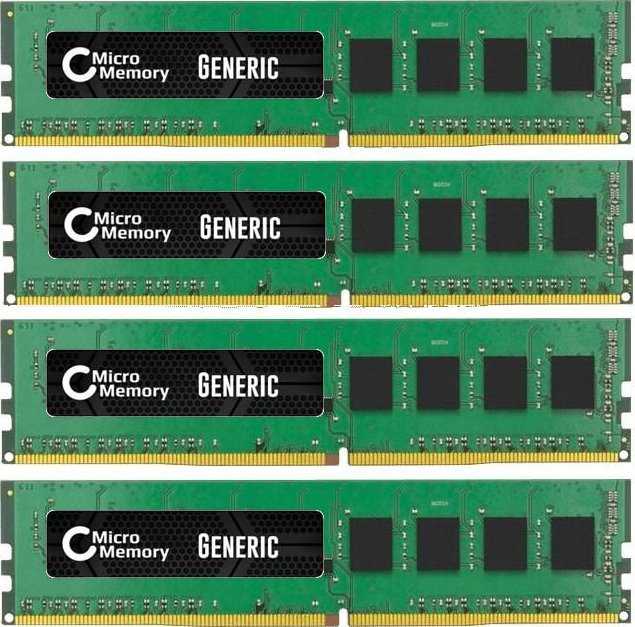 RAM „Atmintis Server CoreParts“ „CoreParts MMH3823/8GB“ atminties modulis, 4 x 2 GB DDR3, 1600 MHz, ECC korekcija