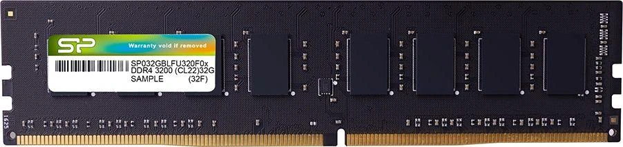 Silicon Power DDR4 atminties modulis su juoda plokštele