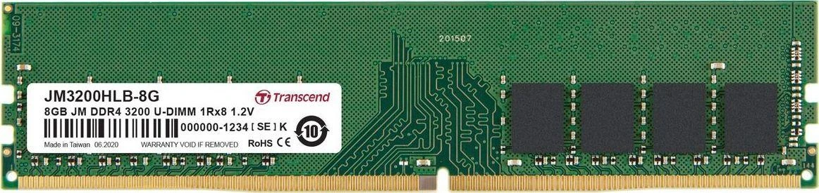 Transcend 8GB DDR4 3200Mhz RAM atminties modulis