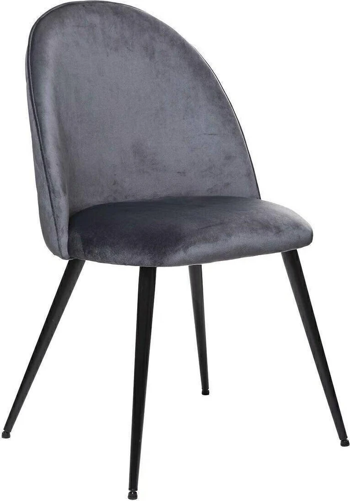 ATMOSPHERA Valgomojo kėdė juoda/pilka, 54 cm x 52 cm x 84 cm