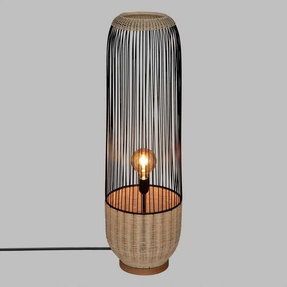 Atmosphera Anea boho toršeras, rotango ir metalo, aukštis 95 cm