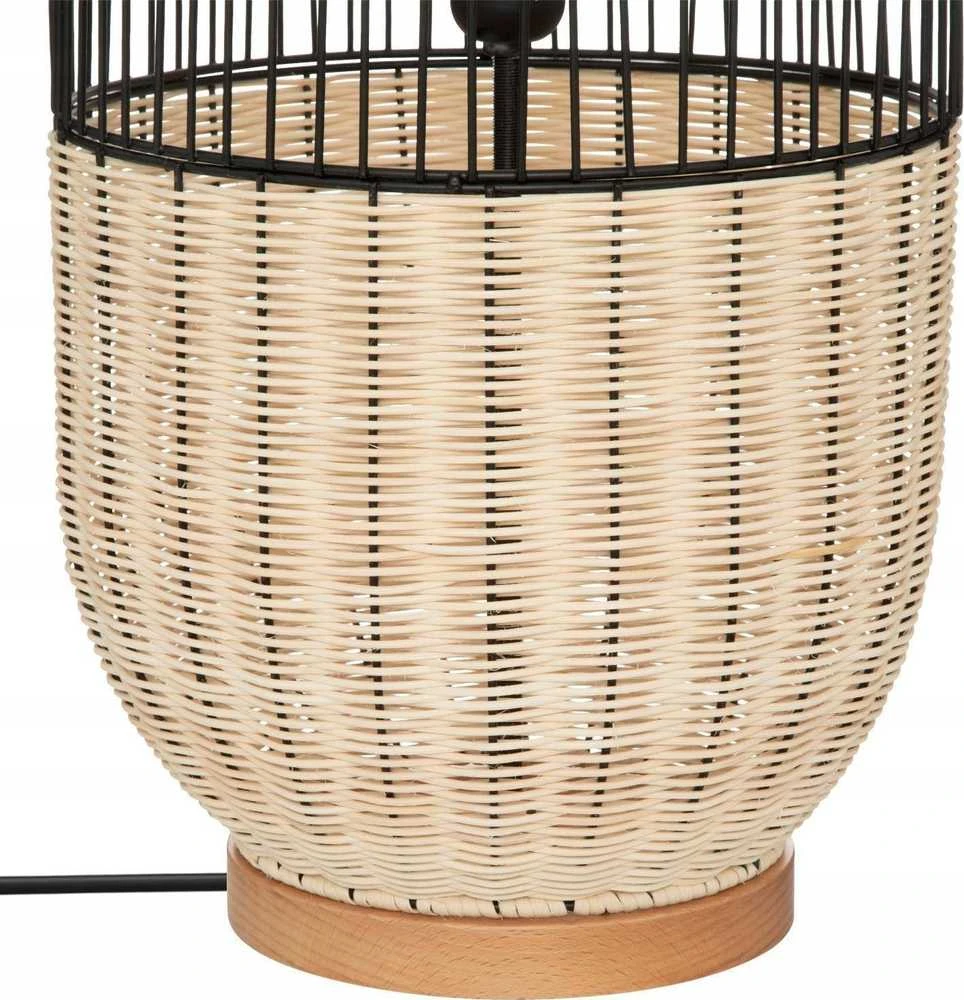 Atmosphera Anea boho toršeras, rotango ir metalo, aukštis 95 cm