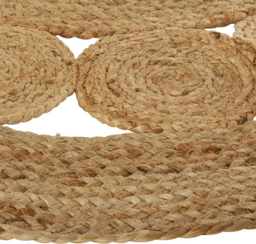 ATMOSPHERA Carpet Dekoratyvinis kilimas iš džiuto, Ø 120 cm, apvalus