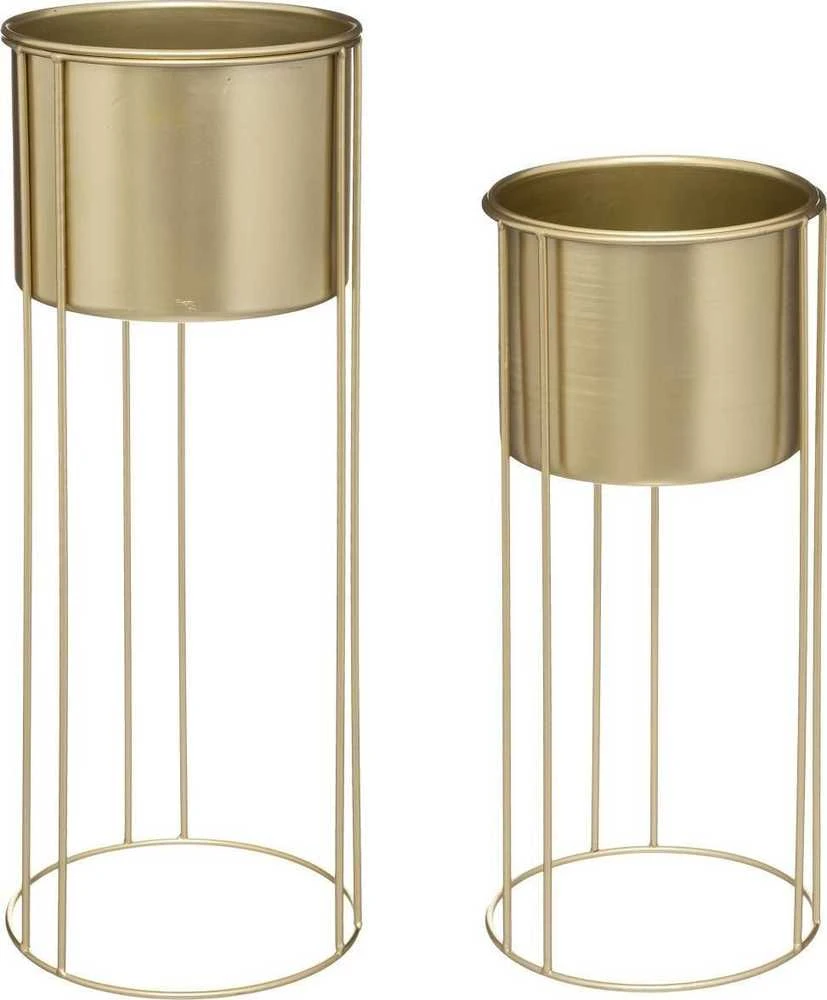 Atmosphera PIECES Gėlyna metalinė stovi, 2 vnt., 58 cm